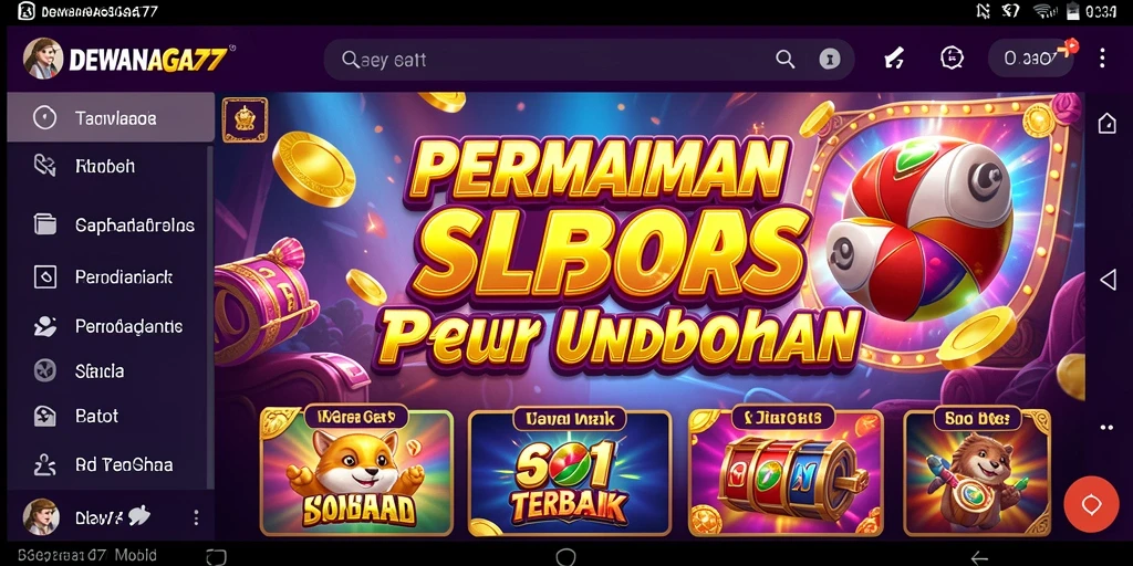 Tampilan menarik dari gameplay DEWANAGA77 dengan berbagai slot menantang.