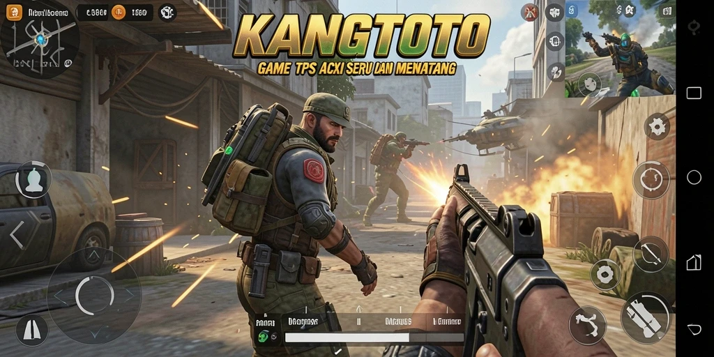Gameplay KANGTOTO menampilkan aksi seru dan intens.