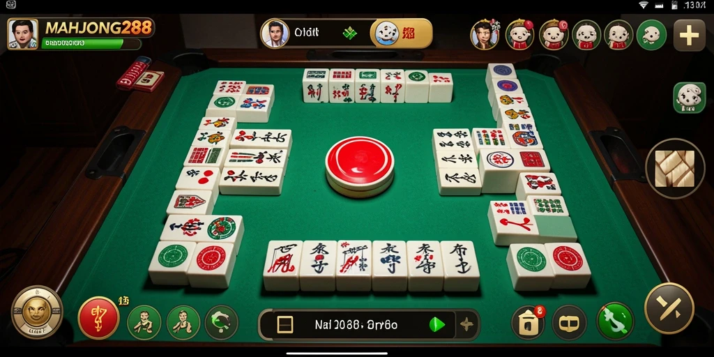 Tampilan gameplay seru dan menantang di MAHJONG288.