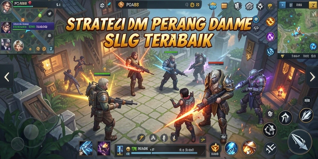Screenshot gameplay POA88 menyoroti aksi strategis mendalam.